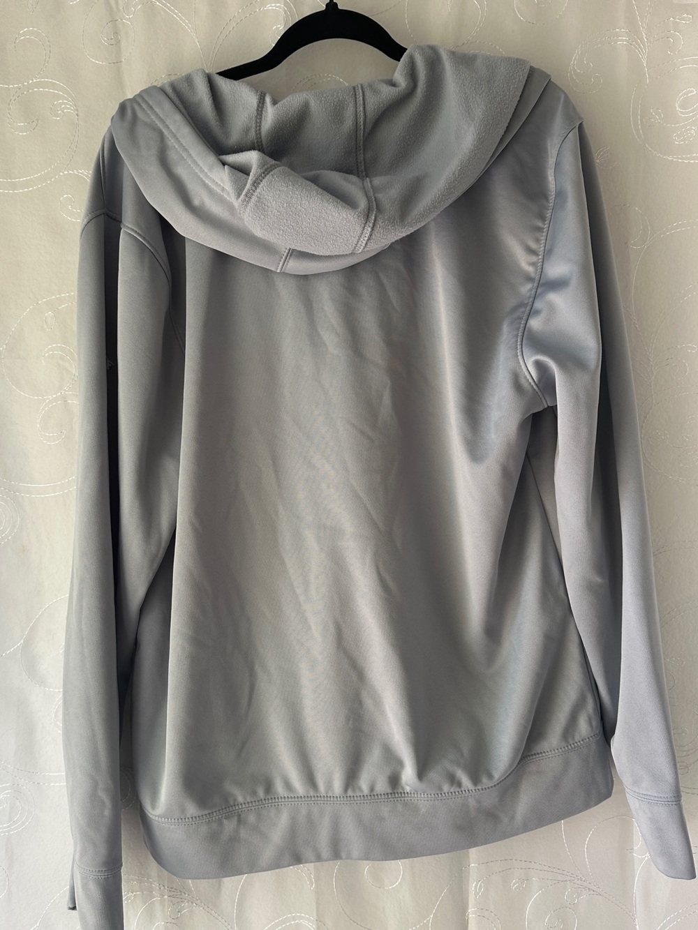 NFL Light Gray Dallas Cowboys Full-Zip Hoodie Jacket - Picture 5 of 5